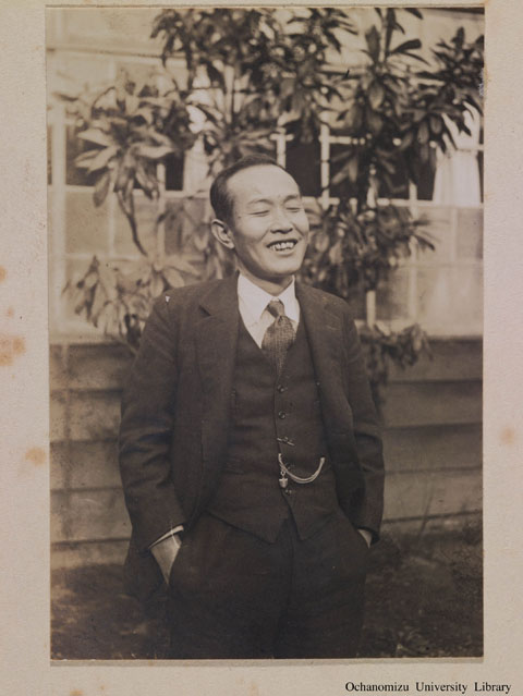 卒業記念写真帖（昭和10年3月、理科） 中澤伊与吉先生