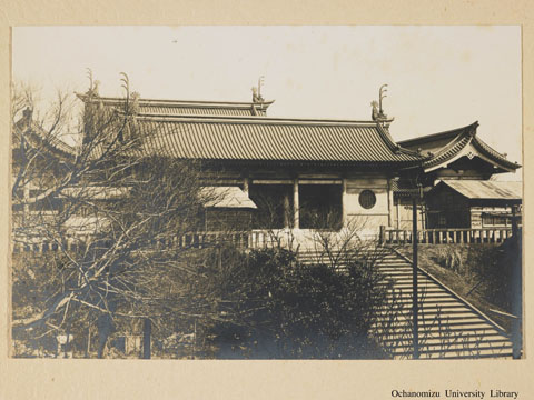 卒業記念写真帖（昭和11年3月、家事科） 湯島聖堂
