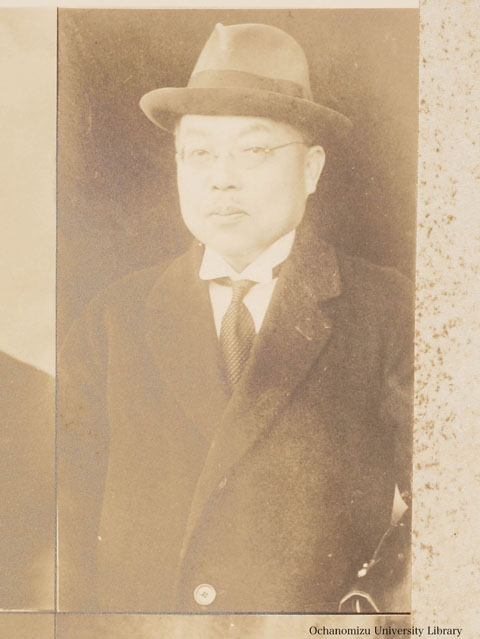 卒業記念写真帖（昭和12年3月、理科） 吉田熊次先生