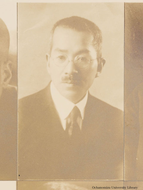 卒業記念写真帖（昭和12年3月、理科） 古川竹二先生