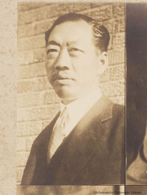 卒業記念写真帖（昭和12年3月、理科） 宮田覚造先生