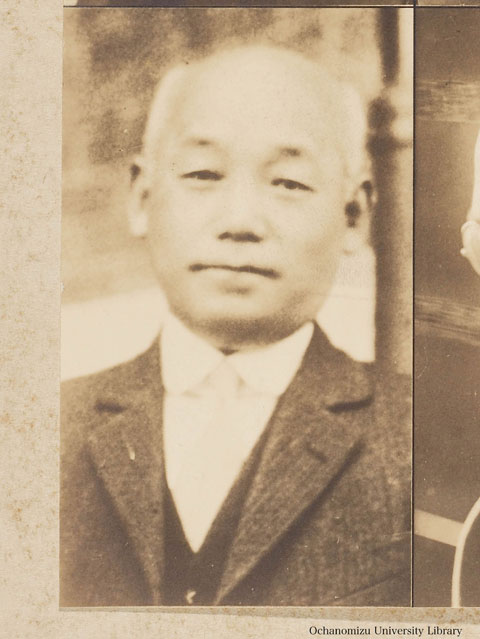 卒業記念写真帖（昭和12年3月、理科） 新宮涼国先生