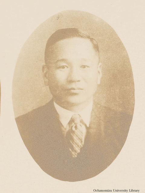 卒業記念写真帖（昭和12年3月、理科） 田中増太郎先生