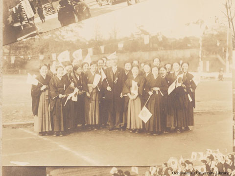卒業記念写真帖（昭和12年3月、理科） 落成記念の日　記念写真