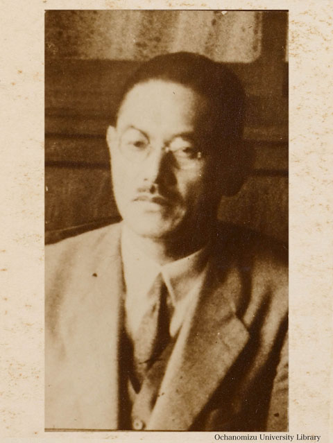 卒業記念写真帖 『みかきあいて』（昭和12年3月、家事科） 朝比奈策太郎先生