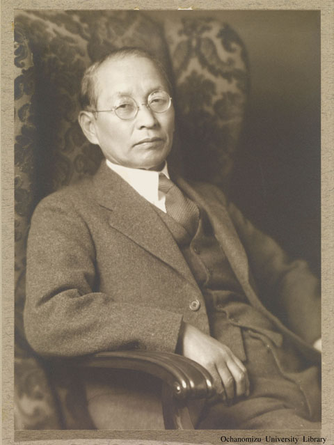 卒業記念写真帖（昭和13年3月、文科） 尾上八郎先生