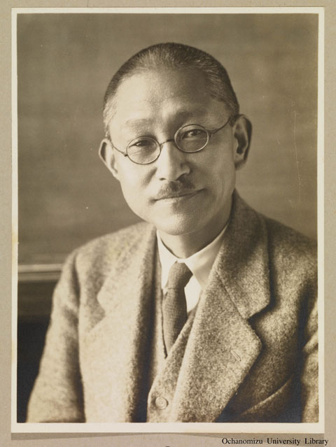 卒業記念写真帖（昭和13年3月、文科） 佐伯常麿先生