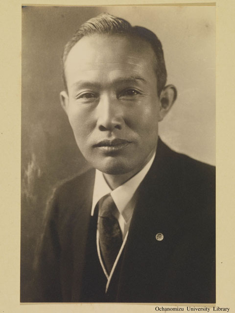 卒業記念写真帖 『学びしころ』（昭和13年3月、理科） 「中澤伊与吉先生」