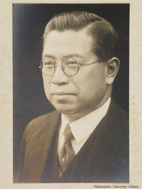 卒業記念写真帖（昭和13年3月、家事科） 倉橋惣三先生