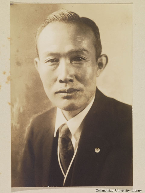 卒業記念写真帖（昭和14年3月、理科） 中澤伊与吉先生