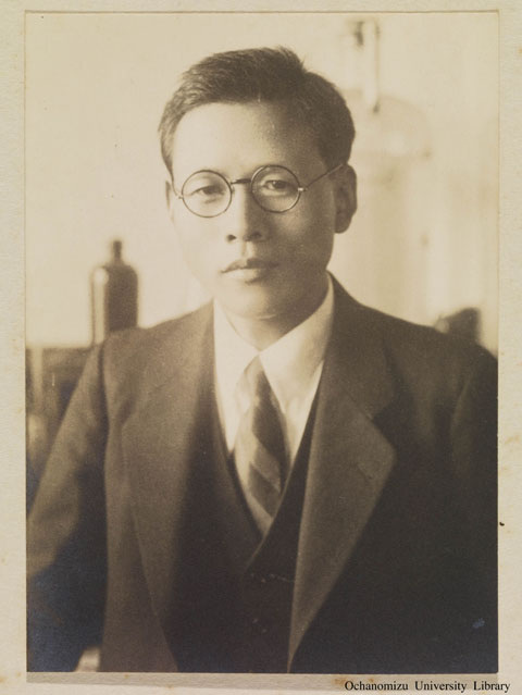 卒業記念写真帖（昭和14年3月、理科） 大槻虎男先生