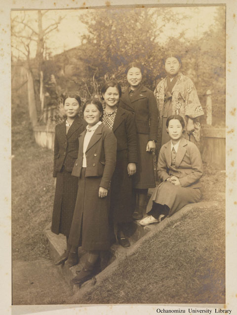 卒業記念写真帖（昭和14年3月、理科） 生徒たち