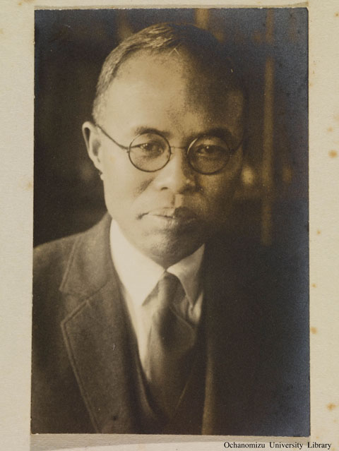 卒業記念写真帖（昭和14年3月、理科） 石川謙先生