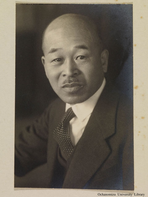 卒業記念写真帖（昭和14年3月、理科） 山崎犀二先生