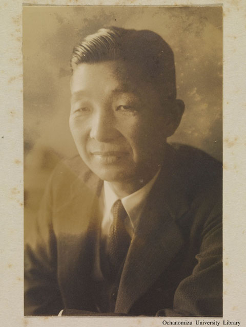 卒業記念写真帖 『於もひ出』（昭和14年3月、家事科） 萩原兼文先生
