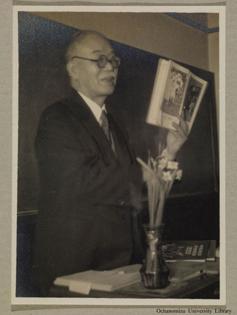 卒業記念写真帖（昭和16年3月、文科） 保科孝一先生
