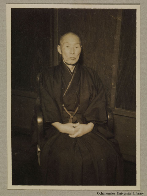 卒業記念写真帖（昭和16年3月、文科） 細田謙蔵先生