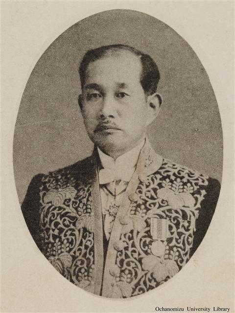 東京女子高等師範学校開校五拾季記念写真帖 「学校長　茨木清次郎氏」
