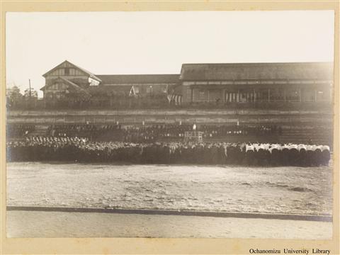 皇后陛下行啓記念写真帖　昭和15年12月3日 「運動場奉送」