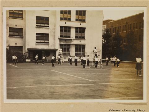 賀陽宮恒憲王殿下東京女子高等師範学校御合臨写真帖 校内巡覧（附属高等女学校）