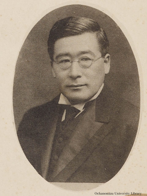 卒業記念写真帖（明治45年3月） 「中島力造先生」