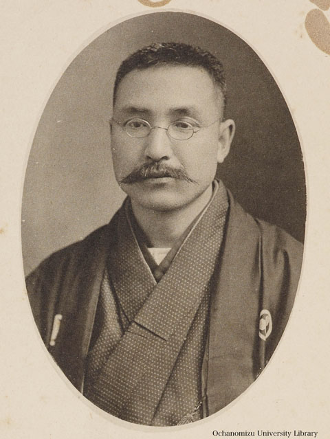 卒業記念写真帖（明治45年3月） 「荻野仲三郎先生」