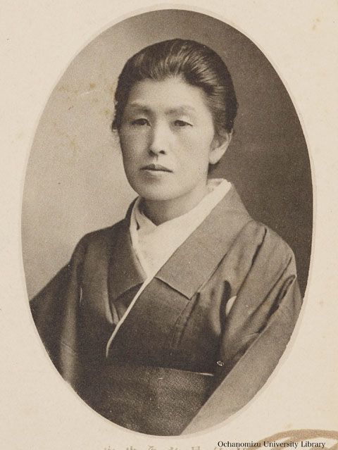 卒業記念写真帖（明治45年3月） 「喜多見さき先生」