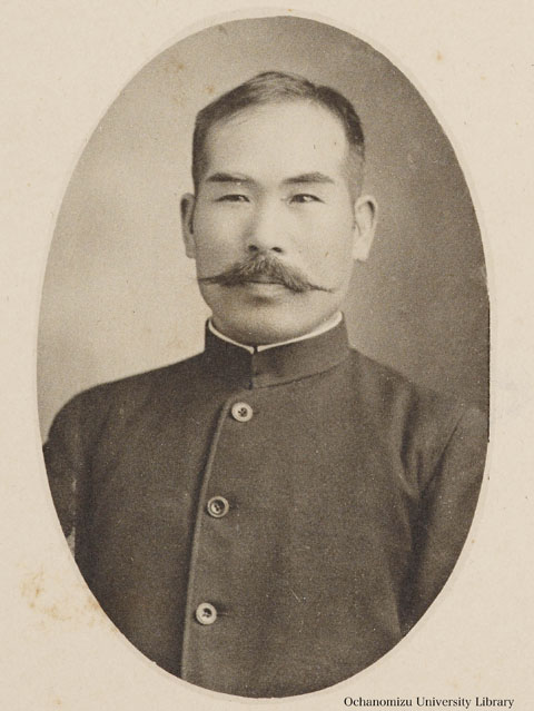 卒業記念写真帖（明治45年3月） 「永井道明先生」