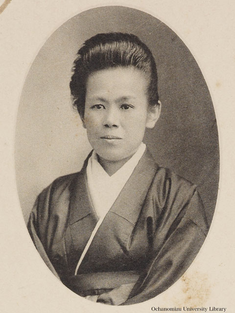 卒業記念写真帖（明治45年3月） 「後閑菊野先生」