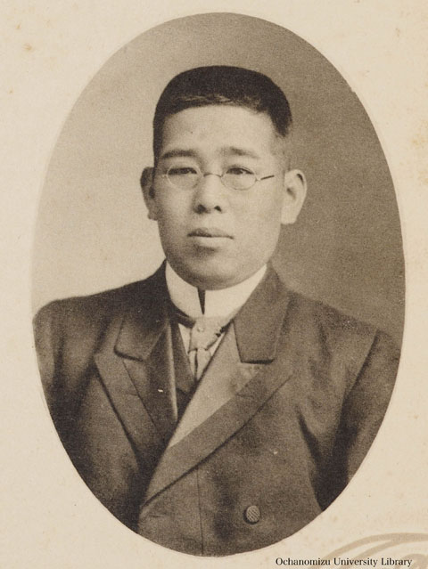 卒業記念写真帖（明治45年3月） 「山崎達之輔先生」