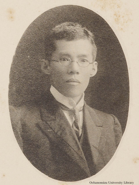 卒業記念写真帖（明治45年3月） 「平島権蔵先生」
