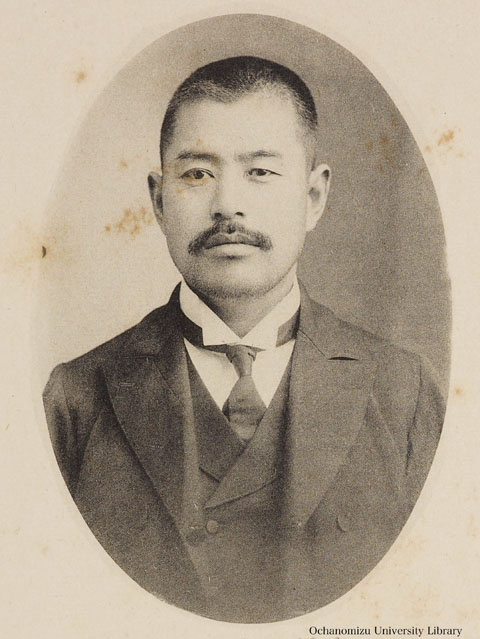 卒業記念写真帖（明治45年3月） 「高橋岩次郎先生」