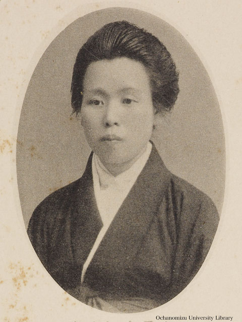 卒業記念写真帖（明治45年3月） 「金子支江先生」