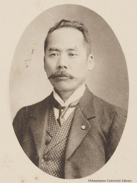 卒業記念写真帖（明治45年3月） 「旧師　野口保興先生」