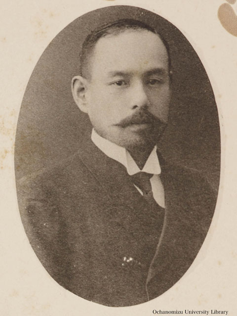 卒業記念写真帖（明治45年3月） 「旧師　雀部顯宣先生」