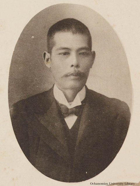 卒業記念写真帖（明治45年3月） 「旧師　西岡嘉蔵先生」