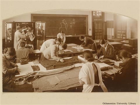 学校生活 裁縫実習