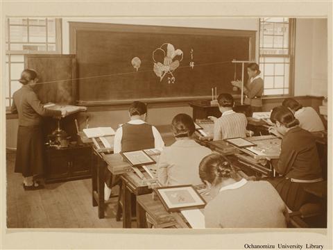 学校生活 裁縫実習