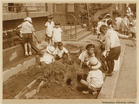 学校生活 砂場遊び