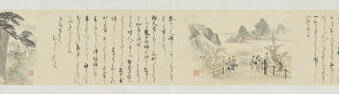 郊遊会図巻5