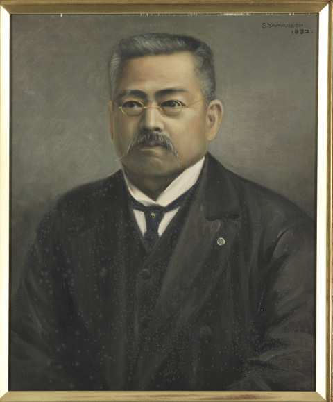 東京女子高等師範学校歴代校長肖像画 高嶺秀夫