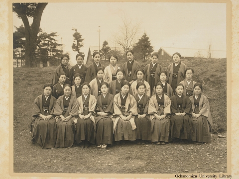 東京女子高等師範学校卒業写真　昭和2年3月　理科家事科
