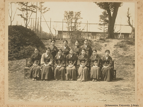 東京女子高等師範学校卒業写真　昭和3年3月　図画専修科
