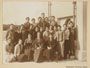卒業記念写真帖（昭和11年3月、家事科） 生徒・教官集合写真
