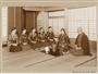東京女子高等師範学校　生徒作業状況写真 「Tea Ceremony」